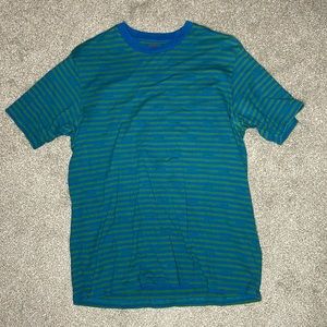 Supreme Logo Stripe S/S Top